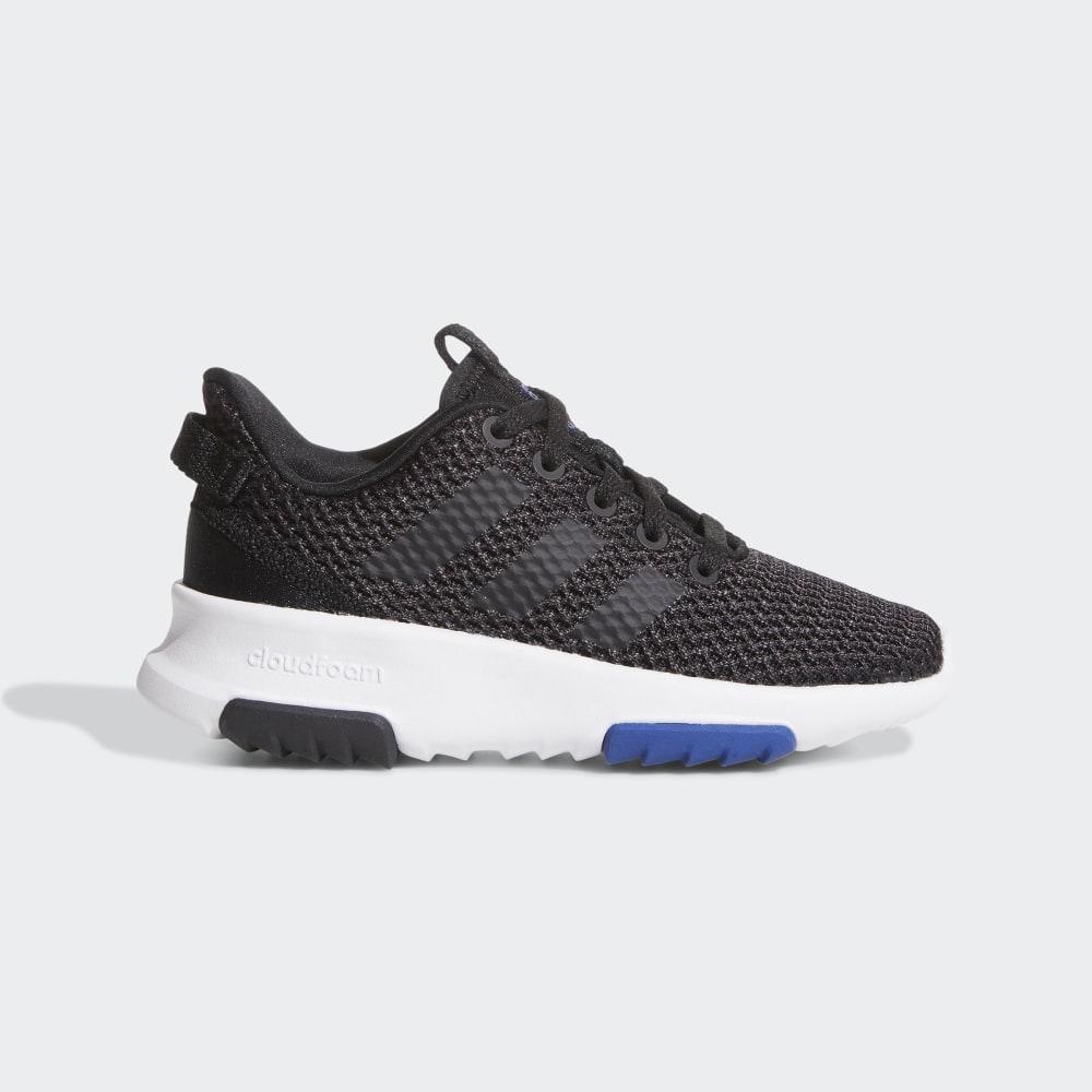 Adidas Boys' Cloudfoam Racer TR Originals Shoes Black/White Ireland DB1300